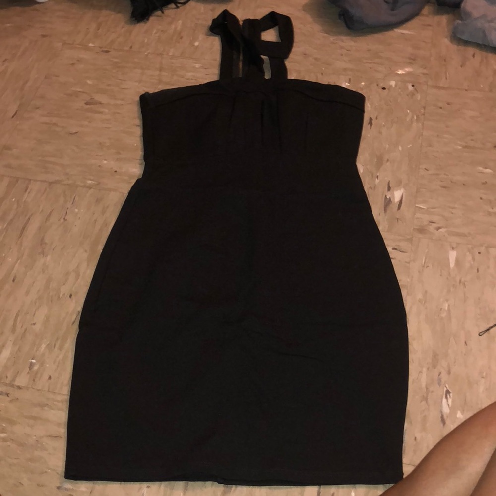 Black party dress